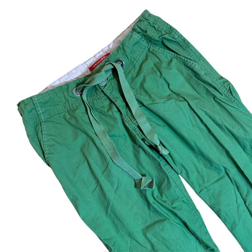 Y2K UnionBay Women's Green Flare Cargo Pants - Picture 2 of 7